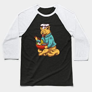 Mister Koki Cat Baseball T-Shirt